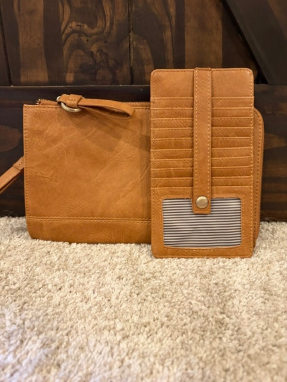 Joy wallet and clutch